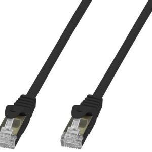 Cavo di rete Patch in CCA Cat.6A Grigio UTP 0,25m